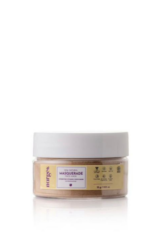 Masquerade natural face mask for glowing skin